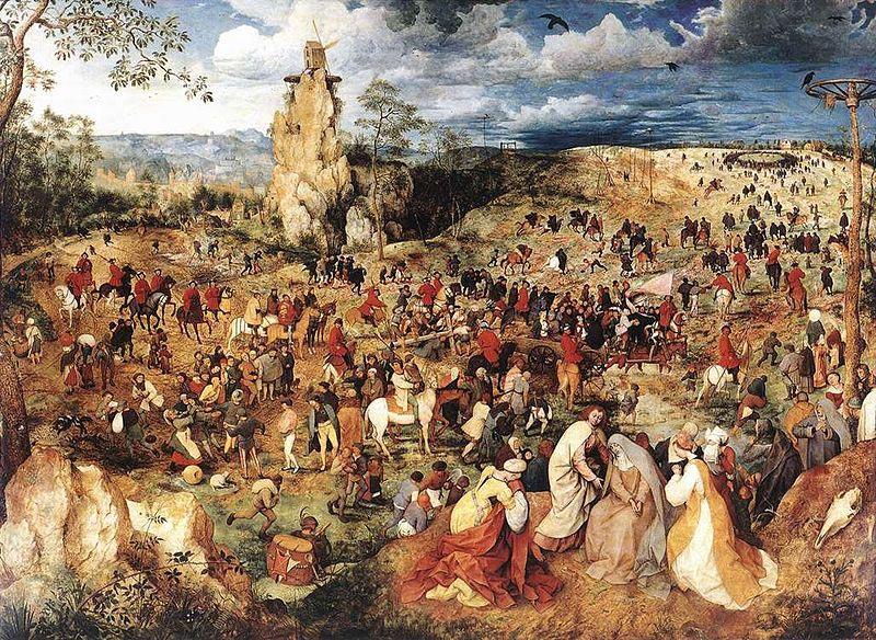 Pieter Bruegel the Elder Christ Carrying the Cross France oil painting art